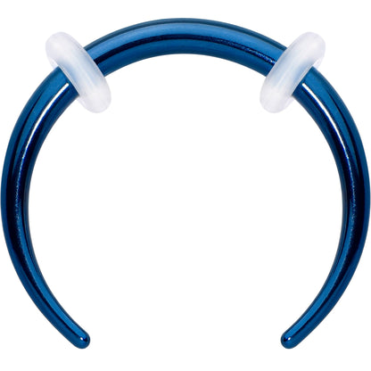 Stainless Steel Crescent Pincher Septum Ring - 14G and 16G