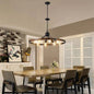 8-Light Retro Farmhouse Chandelier For Kitchen, Living room, Dining | Lighting | Kitchen + Metal