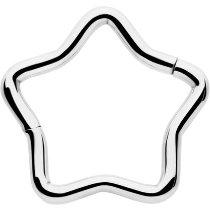 16G 5/16 Star Shaped Hinged Segment Ring