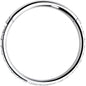 18G 3/8 Clear CZ Gem Titanium Forward Facing Hinged Segment Ring