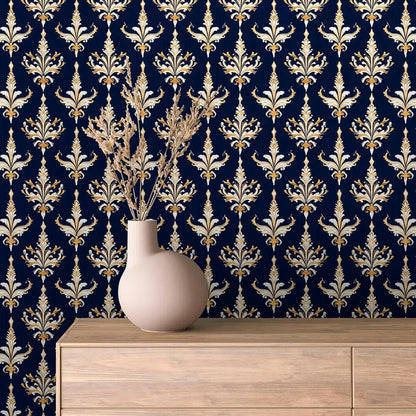 Royal Midnight Gilded Flourish