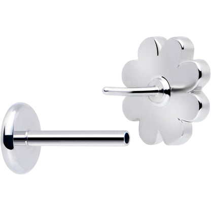 Daisy Flower Flat Back Stud Earrings - 1 Pair