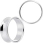 Hand Polished Thick Double Flare Tunnel Plug Set 6mm to 25mm