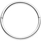 20G Implant Grade Titanium Half Closure Hinged Segment Ring