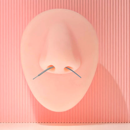 Stainless Steel Curved Insertion Tool, Threadless Insertion Pin Taper