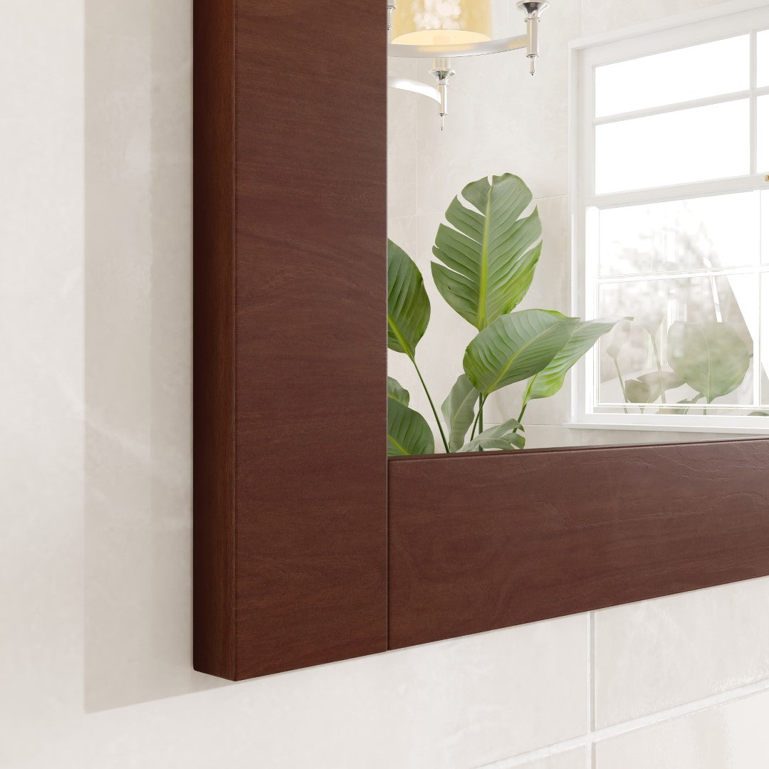 Eviva New York Wooden Framed Mirror