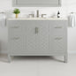 Eviva Cambridge 24 in. Gray Single Sink Bath Vanity with Quartz Top and Undermount Porcelain Sink (24"-60")