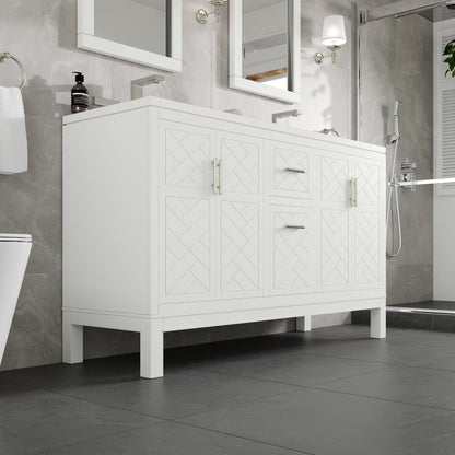 Eviva Cambridge 24 in. Gray Single Sink Bath Vanity with Quartz Top and Undermount Porcelain Sink (24"-60")