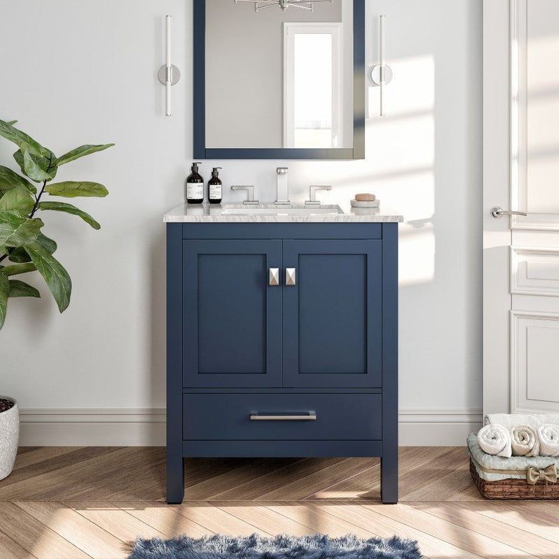 Eviva Aberdeen Bath Vanity with Counter Top and Undermount Porcelain Sink (24"-96")