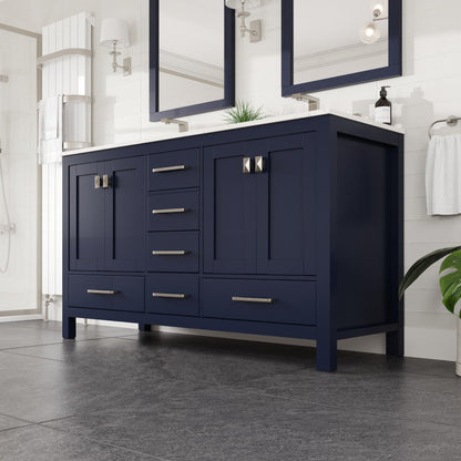 Eviva Aberdeen Bath Vanity with Counter Top and Undermount Porcelain Sink (24"-96")