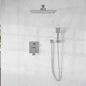Eviva Edge Shower System with Slide Bar Hand-Shower and Thermostatic Valve
