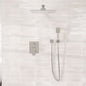 Eviva Edge Shower System with Slide Bar Hand-Shower and Thermostatic Valve