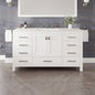 Eviva Aberdeen Bath Vanity with Counter Top and Undermount Porcelain Sink (24"-96")