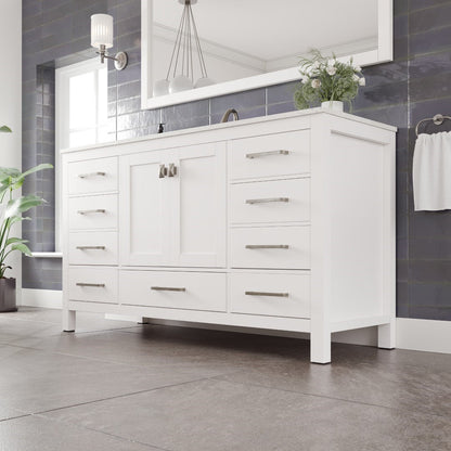 Eviva Aberdeen Bath Vanity with Counter Top and Undermount Porcelain Sink (24"-96")