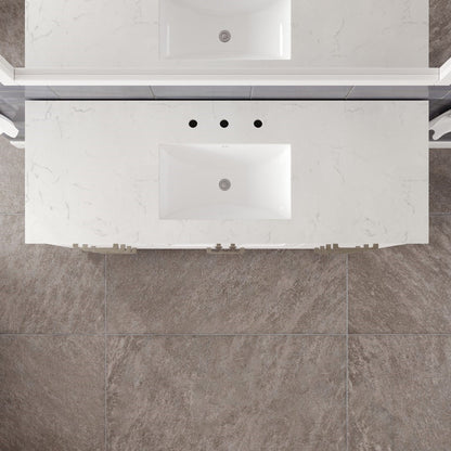 Eviva Aberdeen Bath Vanity with Counter Top and Undermount Porcelain Sink (24"-96")