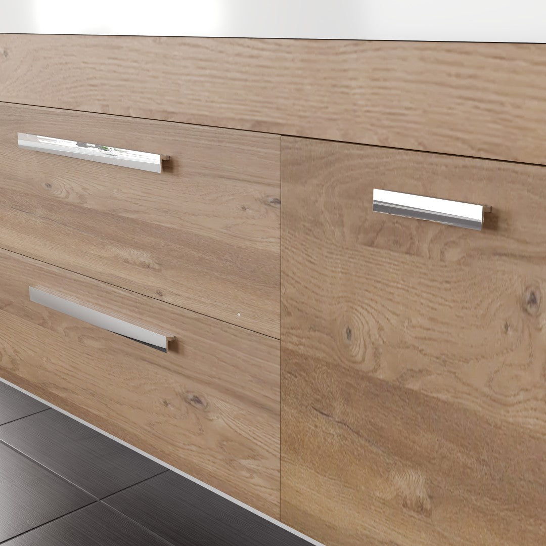 Eviva Lugano Bath Vanity with Acrylic Top and Integrated Sink (24"-84")