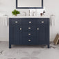 Eviva Artemis Bath Vanity with Engineered Stone Top & Undermount Porcelain Sink (42"-72")