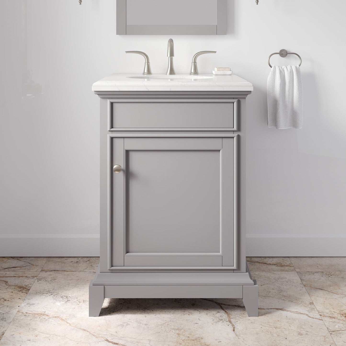 Eviva Elite Stamford Bath Vanity with Counter Top and Undermount Porcelain Sink (24"-72")