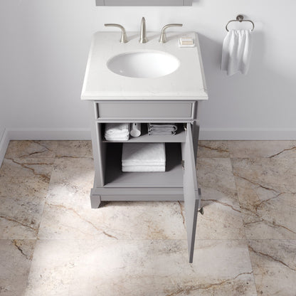 Eviva Elite Stamford Bath Vanity with Counter Top and Undermount Porcelain Sink (24"-72")