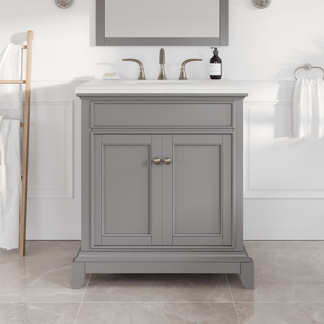 Eviva Elite Stamford Bath Vanity with Counter Top and Undermount Porcelain Sink (24"-72")
