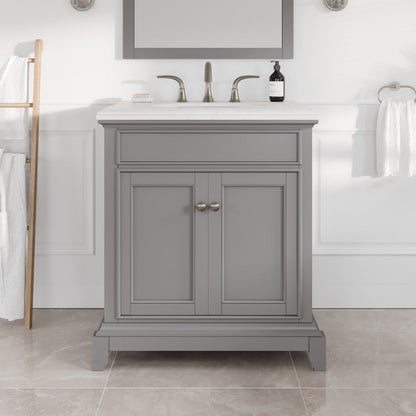 Eviva Elite Stamford Bath Vanity with Counter Top and Undermount Porcelain Sink (24"-72")