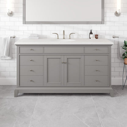 Eviva Elite Stamford Bath Vanity with Counter Top and Undermount Porcelain Sink (24"-72")