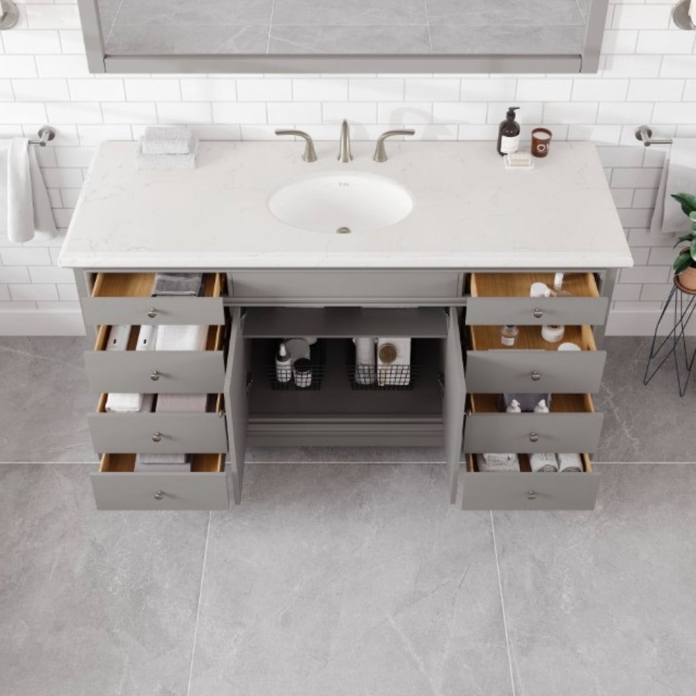 Eviva Elite Stamford Bath Vanity with Counter Top and Undermount Porcelain Sink (24"-72")