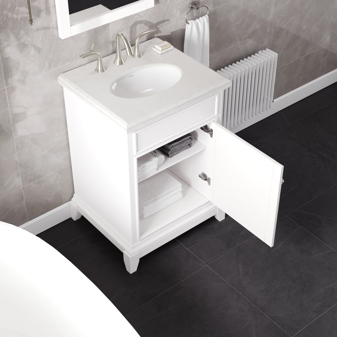 Eviva Elite Stamford Bath Vanity with Counter Top and Undermount Porcelain Sink (24"-72")