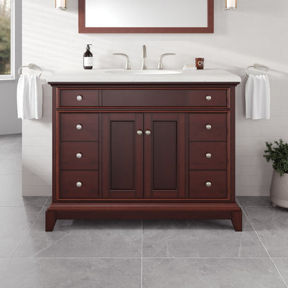 Eviva Elite Stamford Bath Vanity with Counter Top and Undermount Porcelain Sink (24"-72")