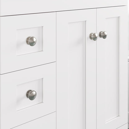 Eviva Acclaim Bath Vanity with Counter Top and Undermount Porcelain Sink (24"-30")