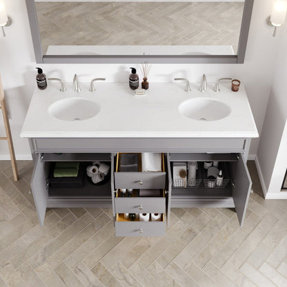 Eviva Elite Stamford Bath Vanity with Counter Top and Undermount Porcelain Sink (24"-72")