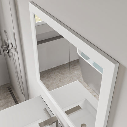 Eviva Sun Wooden Framed Mirror