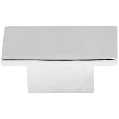 1-9/16" Overall Length Satin Nickel Rectangle Mirada Cabinet Knob