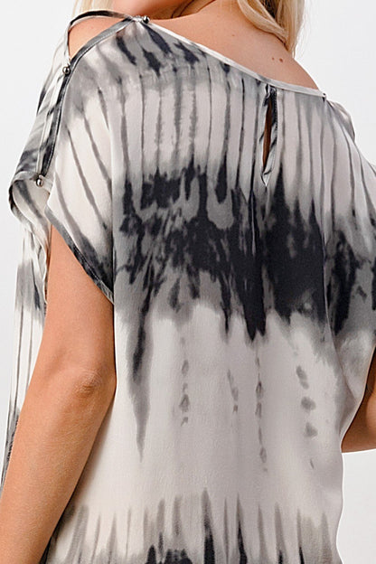 Short Sleeve Tie-Dye Shift Dress | Apparel | Kitchen + Metal