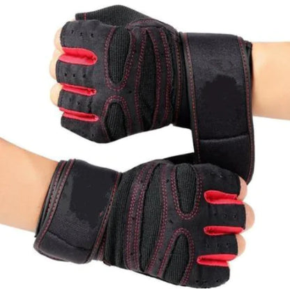 Half-Finger Fitness Gloves for Gym Workouts