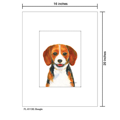 Beagle, Print (#8113B)