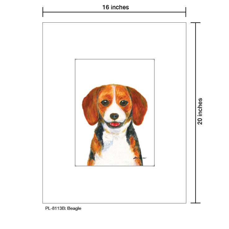 Beagle, Print (#8113B)