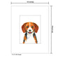 Beagle, Print (#8113B)