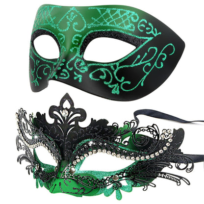 Masquerade Masks - Elegant Mardi Gras Party Masks - Premium Decorative Masks for Women and Men