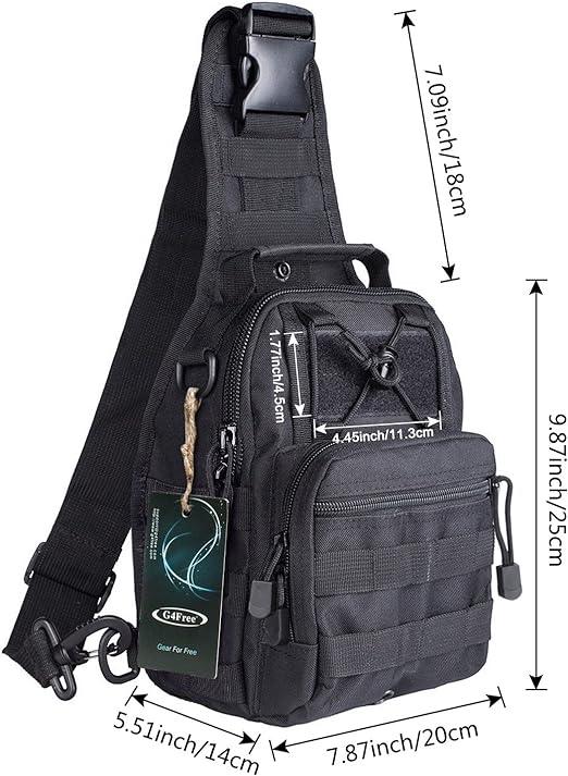 FR Fashion Co. 4‑Way Carrying Design Sling Bag