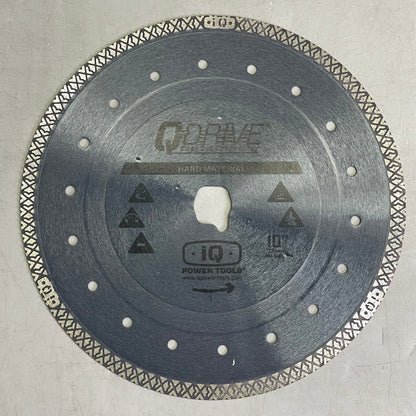 IQ POWER TOOLS Q-Drive Arbor Hard Material Blade For IQTS244 10" T10-060P-QD-HM