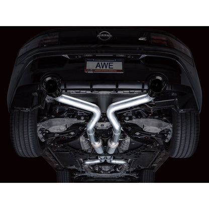 AWE 2023 Nissan Z RZ34 RWD Track Edition Catback Exhaust System w/ Diamond Black Tips
