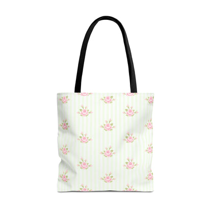 Customizable: Floral Pattern Tote Bag | Stylish Shopping Bag, Eco-Friendly Tote, Gift for Her, Beach Bag, Everyday Carryall