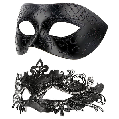 Masquerade Masks - Elegant Mardi Gras Party Masks - Premium Decorative Masks for Women and Men
