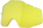 100% Accuri/Strata/Racecraft Lens - Injected Yellow 51004-014-02
