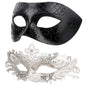 Masquerade Masks - Elegant Mardi Gras Party Masks - Premium Decorative Masks for Women and Men