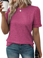 Women's Casual Short Sleeve T-Shirt Loose Fit Summer Top