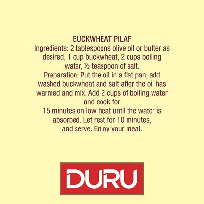 Best Whole Buckwheat Grains - Premium Duru Buckwheat 1000G for Healthy Nutrition