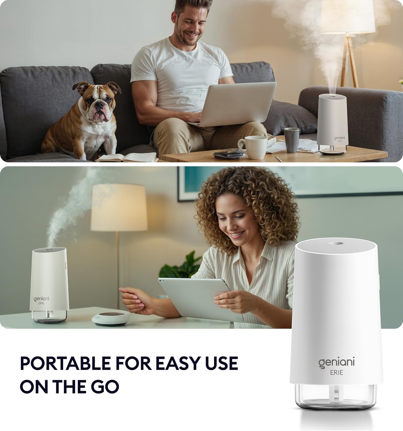 Humidifier Erie 250ML, White