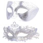 Masquerade Masks - Elegant Mardi Gras Party Masks - Premium Decorative Masks for Women and Men
